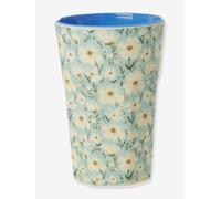 Gobelet grand modèle en mélamine SUMMER BLOOM rice 400 ml bleu ciel TU