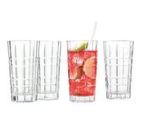 Gobelet haut en verre transparent 40cl - lot de 4 SPIRIT G