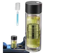 Gobelet Infuseur de Thé,Infuseur à Thé Portable 400ml - Gobelet Isotherme Résistant aux Hautes Températures avec Couvercle Magnétique pour Hydratation Sport Maison Pique-Nique