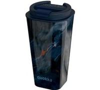 Quokka FLUX DARK STONE | TASSE À CAFÉ À DOUBLE PAROI EN PP 450 ML