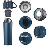 Gobelet isotherme 500ml acier 304 sans BPA étanche antidérapant conservation froid chaud 12h sport voyage camping cadeau