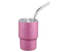 Gobelet isotherme avec paille,gobelet isotherme avec paille Conteneur de | Double paroi Porte-gobelet de voiture de à Double paroi, isolation sous vide réutilisable sans BP Violet