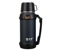 Gobelet isotherme avec poignée 1200/1600/2000 ml Sangle réglable | Gobelet isotherme avec sangle réglable pour tasses à café en plein air camping
