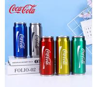 Gobelet isotherme en acier inoxydable 304 à double paroi Coca-Cola, canette, tasse à café silver
