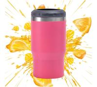Gobelet isotherme en acier inoxydable - Tasse à bière anti-déversement - 414 ml - Isolation sous vide à double paroi - Bouteille de voyage pour boissons chaudes et froides - Parfait pour les aventures