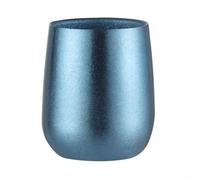 Gobelet isotherme en titane pour l'extérieur, structure à double paroi assurant le contrôle de la température (bleu, 240 ml)