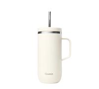 Gobelet isotherme inox avec anse Qwetch Beige 600 ml