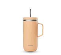Gobelet isotherme inox avec anse Qwetch Beige 600 ml