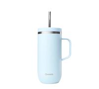 Gobelet isotherme inox avec anse Qwetch Bleu 600 ml