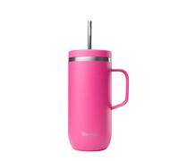 Gobelet isotherme inox avec anse Qwetch Rose 600 ml