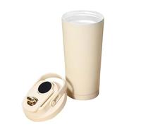 Gobelet Isotherme - Mug Café 510ml Avec Anse | Tasse Eau Acier Inox Doublage Céramique Gourde Directe pour Travail Salle de Sport Hydratation École Maison Voiture Voyage Randonnée