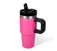 Gobelet isotherme pour enfants, 100 % paille anti-fuite, 413 ml, petite tasse en acier inoxydable 304, cadeau pour enfants, graduation de voyage, cadeau de fête