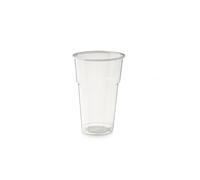 Gobelet jetable transparent en PLA 500 ml - 1000 pièces - Ecobioshopping