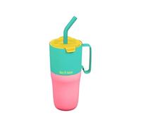 Gobelet KLEAN KANTEEN SE Gobelet isotherme avec couvercle Flip et Paille 769ml/26oz (turquoise/kaleidoscope/cyber yellow lid) TU
