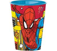 Gobelet - Marvel - Spiderman - 260 ml - Plastique sans BPA - Lavable et réutilisable