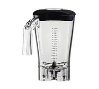 Gobelet mélangeur - Avec couvercle à lame inférieure, gobelet de remplacement compatible avec les mixeurs, broyeurs à glace et presse-agrumes Hamilton Beach HBH550/HBH650/HBH850