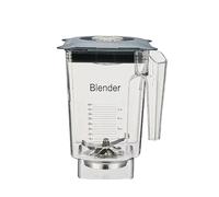 Gobelet Mélangeur De 2,6 L (90 Oz), Compatible Avec Les Appareils Blendtec, Série Q 825, 625, 650, 570, 800 Et 885. Accessoire De Rechange For Machine À Smoothies Professionnelle. Nettoyage Facile.