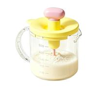 Gobelet Mélangeur D'Œufs - Accessoire Cuisine Manuel Antidérapant avec Graduation - Tasse mixeur à main - Pour Maison Appartement Cuisine Crème Lait Poudre