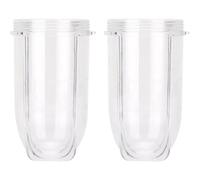 Gobelet Mélangeur En Plastique Transparent De 473 Ml, Grand Récipient De Remplacement, Compatible Avec L'extracteur De Jus Magic MB-1001 250 W.