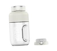 Gobelet mélangeur portable 1,2 l pour smoothies, mélange maison, beige, 23,8 x 12 cm