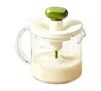 Gobelet Mélangeur Pour Œufs,Gadget De Cuisine Transparent À Pression Manuelle | Verre Doseur De Cuisine - pour Crème Lait Poudre Marinades Pâte à Gâteau Maison
