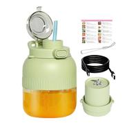 Gobelet Mixeur Portable Sans Fil | Bouteille électrique sans fil étanche 500 ml | Bouteille shaker électrique | Pour Shakes Café Boissons Aliments Voyage Cuisine Extérieur Pique-nique Camping Maison É