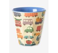 Gobelet moyen en mélamine pour enfants HAPPY CARS rice 250 ml multicolore TU