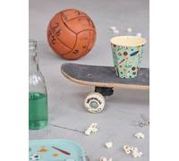 Gobelet moyen en mélamine SPORTS PRINT rice, 250 ml turquoise TU