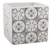 Gobelet - MSV - En céramique - Evora - 8x8x8cm - Taupe