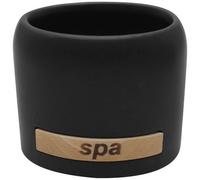 Gobelet - MSV - En céramique - SPA - 10x7.5x8cm - Noir