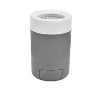 Gobelet nettoyeur de pattes de chien portable, outil léger de lavage des pattes d’animal de compagnie, lave-pattes multifonctionnel à poils doux pour la maison et les voyages, (Grise)