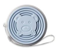 Gobelet Pliable Portable en Silicone FONGWAN Tasse Rétractable de Voyage avec Couvercle pour Camping Pique-Nique - Bleu clair Bleu G