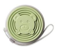 Gobelet Pliable Portable en Silicone FONGWAN Tasse Rétractable de Voyage avec Couvercle pour Camping Pique-Nique - Vert Vert G