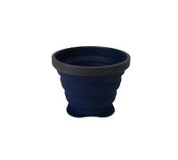Gobelet Pliant 250 Ml Bleu Nuit - Assiette - Verre | Azimut Outdoor