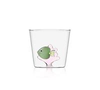 Ichendorf Milano 0.09352059 Tumbler Avec Poisson Vert/Algue Rose Collection Marine Garden