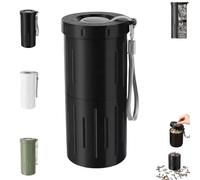 Gobelet portable à graines de tournesol avec rangement for les coquilles, porte-graines 2 en 1 et récipient for jeter les coquilles, idéal for la voiture, les voyages et les collations(Black)