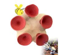Gobelet pour insectes abeilles, gobelets colorés pour insectes et abeilles, les abeilles ont besoin d'endroits sûrs pour boire, les pollinisateurs assoiffés ont besoin d'eau potable (couleur : 1 pièce