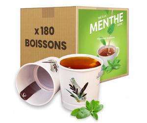Gobelet Pré-dosé Thé Menthe Sucré - 180 boissons