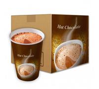 Gobelet Pré-dosé XXL en carton Chocolat Chaud Lacté - 120 boissons