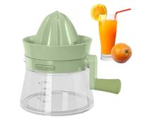 Gobelet presse-agrumes manuel portable pour la maison : extracteur manuel qui économise la main-d'œuvre pour céleri, citrons, pommes, oranges, pastèques, carottes Complément parfait