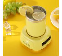 Gobelet Rafraîchissant Rapide - Mini Refroidisseur Portable D'été Pour Boissons, Machine À Boissons Froides Instantanée Pour La Maison Et Le Bureau, Pour J Cola Bière Café,Yellow-320cm