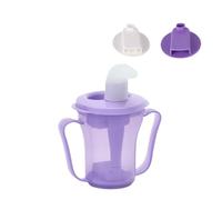 Gobelet Régulateur De Dysphagie For Personnes Âgées, Gobelets 3 En 1 For Dysphagie, Conception Anti-déversement Et Contrôlée, Utilisation Multi-scénarios For Personnes Âgées Et Handicapées(Purple1)