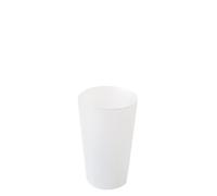 Gobelet Réutilisable 22 cl Translucide Givré - 24 gobelets