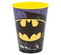 GOBELET RÉUTILISABLE POUR ENFANTS EN PLASTIQUE SANS BPA 260 ML | BATMAN SYMBOL