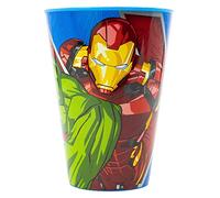 GOBELET RÉUTILISABLE POUR ENFANTS EN PLASTIQUE SANS BPA 430 ML | AVENGERS HERALDIC ARMY, Marvel