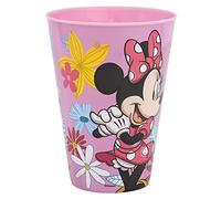 GOBELET RÉUTILISABLE POUR ENFANTS EN PLASTIQUE SANS BPA 430 ML | MINNIE MOUSE SPRING LOOK