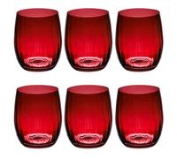 Gobelet rouge Santa 30 cl (lot de 6) Table passion