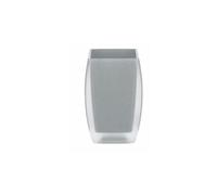 spirella gobelet salle de bain freddo - 10,5 x 7 x 7cm - gris Gris