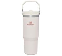 Stanley Flip Straw Tumbler 1.0 Gourde Avec Paille 0.89L - Froid Pendant 12 Heures - Gourde Isotherme - Sans BPA - Thermos Facile à Transporter - Va au Lave-Vaisselle - Rose Quartz