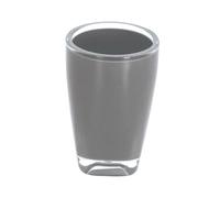 Gobelet - TAHITI - Taupe - Plastique transparent - Compatible lave-vaisselle - 1 pièce